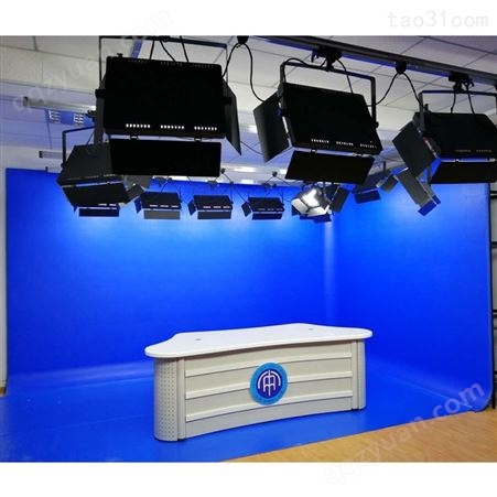 演播室蓝箱 直播用抠像蓝箱 校园电视台建设抠像背景绿箱