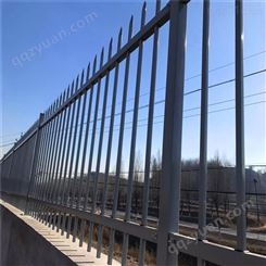 山西晋中供应锌钢围墙护栏黑色铸铁小区围墙护栏1.5米高锌钢栅栏