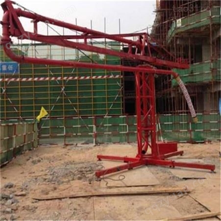 浙江省杭州市上城区 鸣瑞管业 15米手动框架布料机 混凝土布料机15米手动布料机 框架布料机