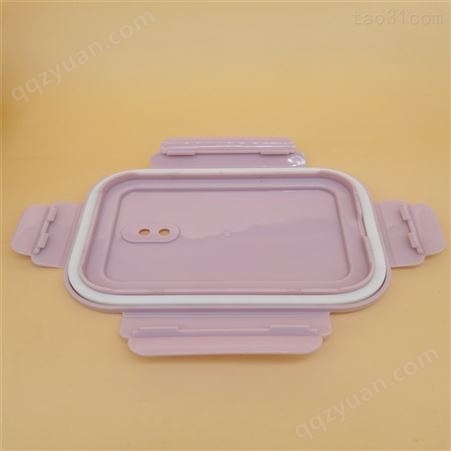 陶瓷密封保鲜碗 透明塑料盒子 圆形 佳程