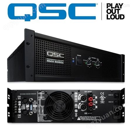 QSC RMX 2450A 双通道功率放大器 450瓦 高度2U 保护功能