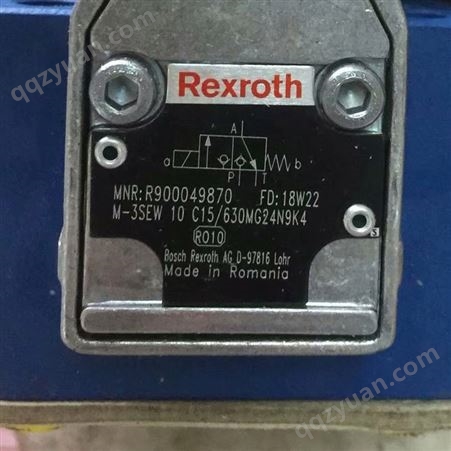 高钻液压溢流阀DBW10B2-52/100-6EG24N9K4力士乐/Rexroth