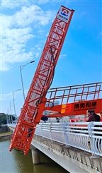 40米桥梁 排水管安装挂篮吊篮 检修车 遥控操作 简单实用 博奥ED06