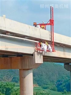 新款电动吊篮 桥梁维护高处施工吊栏转场运输方便 博奥VI26