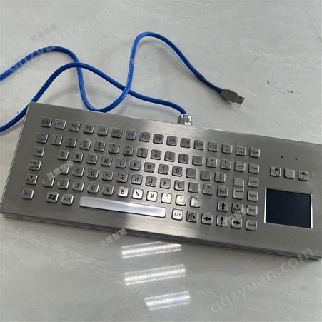 不锈钢拉丝面板 金属材质矿用防爆键盘 反应灵敏
