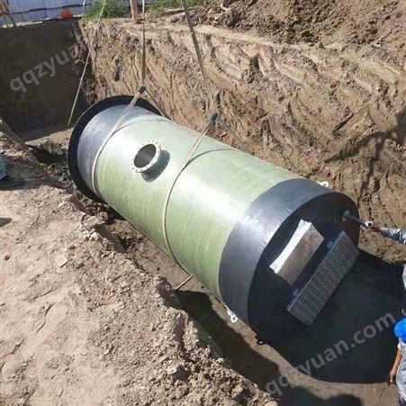 一体化污水处理设备玻璃钢预制泵站废水输送提升地埋式便捷安装