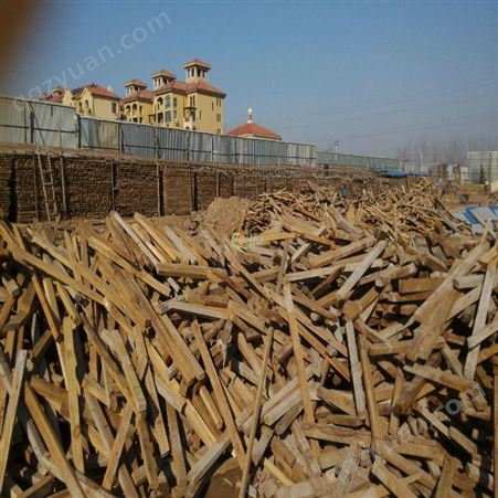 南京闲置物资回收 工地废旧木方回收 益众 废旧木方回收
