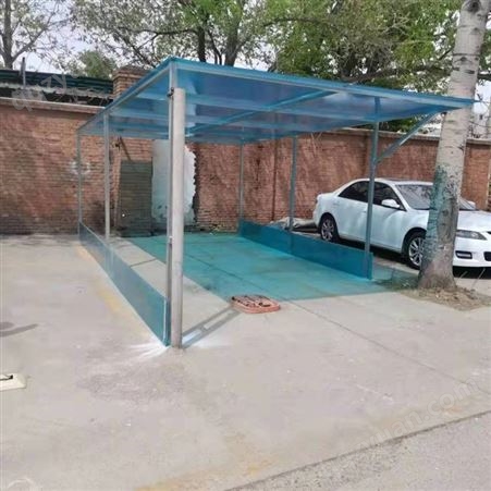 昌盛恒鑫专业阳光板搭建雨棚彩钢顶停车棚耐力板自行车棚雨搭