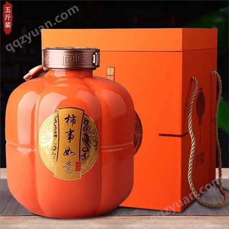 酒瓶酒坛定做厂 一斤三斤五斤陶瓷酒瓶小酒坛定做礼盒木盒包装套装