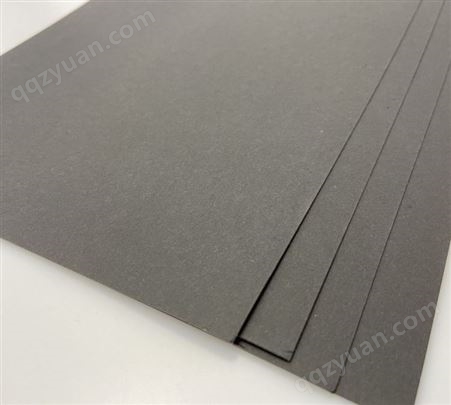黑卡牛皮板纸透芯 黑卡纸任意规格可裁切手工绘画用纸