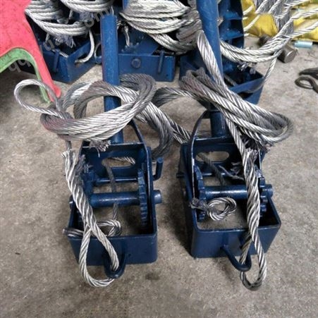 货运捆绑收紧加固器双轮钢丝绳紧固器钢丝绳紧绳器钢丝绳紧车器卡扣