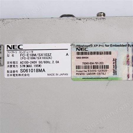NEC工控机FC-E18M/SX103Z拆机设备资源可承接维修
