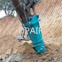 德派尔液压垂直铣刨头水泥路面铣挖头挖掘机加装液压铣挖机
