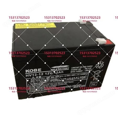 HF4-12KOBE蓄电池HF4-12 12V4AH UPS电源 EPS免维护铅酸电池专用