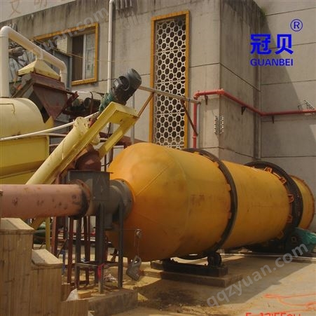 冠贝烘干机设备初水分百分之四十时产1吨长10米