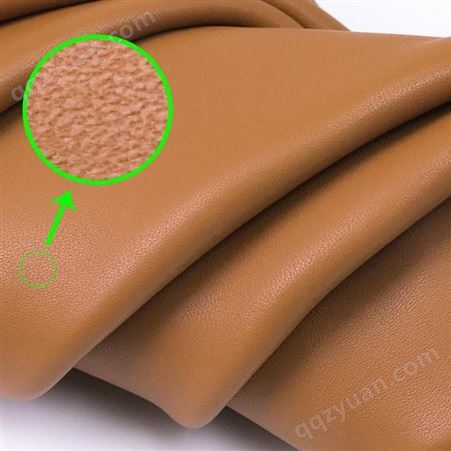 黄棕色混种羊皮 耐屈折抗拉力羊皮 头层整张包包鞋子真皮材料