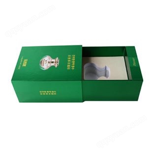 化妆品盒厂家定制抽屉盒珍珠棉内托精品盒抽拉硬纸盒