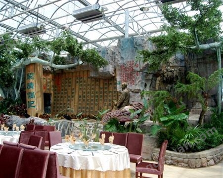 室内外景观装饰 生态农庄-餐厅 专业团队设计 使用寿命长