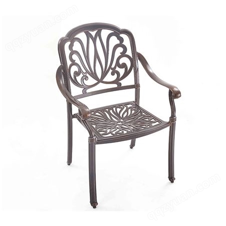 户外休闲铸铝桌椅组合庭院别墅花园三五件套组合家具咖啡厅铁艺椅
