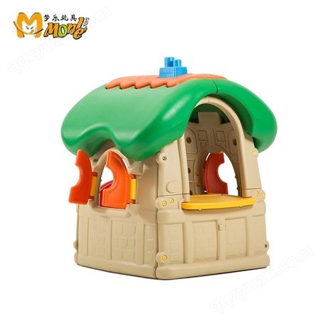 带发声门铃蘑菇小屋 儿童游戏屋 室内幼儿园塑料小房子户外玩具