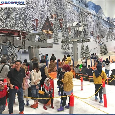 室内滑雪场缆车索道 室内滑雪索道  冰雪缆车 专用   国游品牌 产品北京  型号GYSI4
