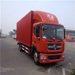D9-12东风平板运输车 国六多利卡6.8米平板运输拖车货车