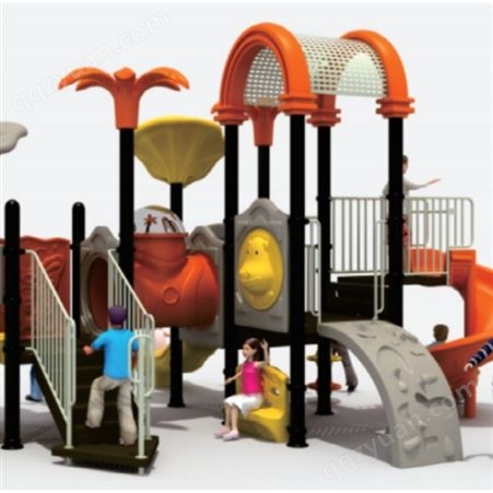 儿童乐园小区室外螺旋塑料组合滑梯幼儿园滑滑梯游乐园厂家