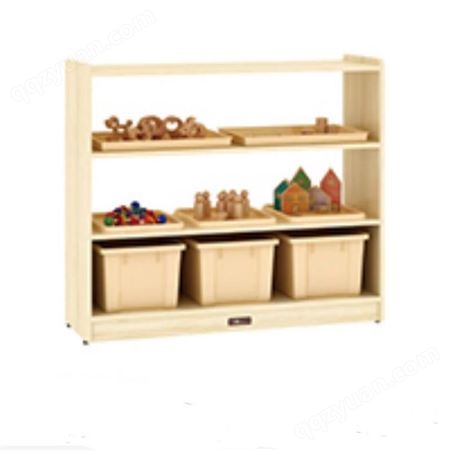 梦航玩具简易置物架幼儿园绘本落地实木儿童书架书柜创意靠墙书报架
