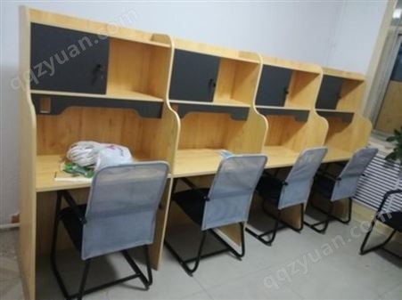 郑州考研班学生用沉浸式自习桌椅浩威家具