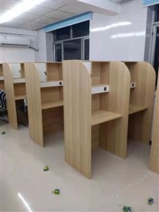 郑州考研班学生用沉浸式自习桌椅浩威家具