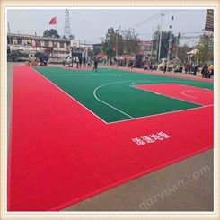 贵州花溪 幼儿园悬浮地板网球场【添速地板】