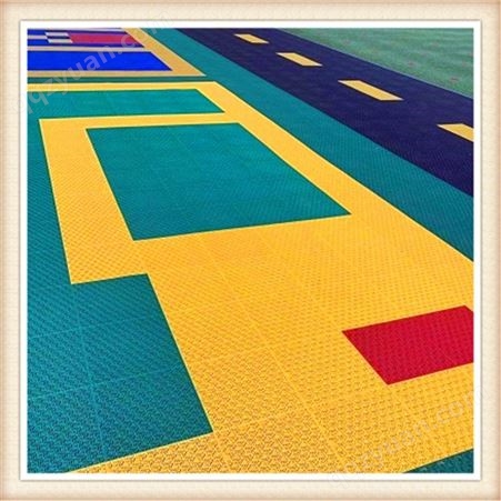 双米悬浮地板篮球厂家 金塔幼儿园悬浮地板 品牌添速