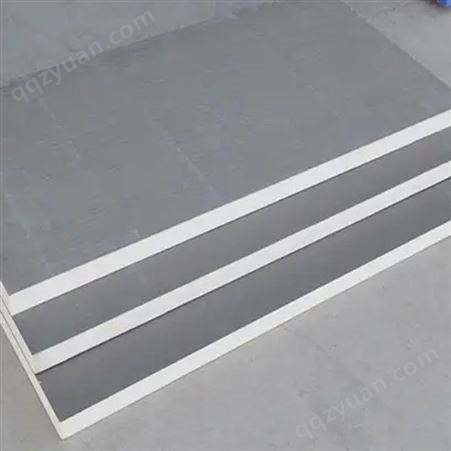 彩钢岩棉板 外墙岩棉夹芯板 隔热吸音 保温防水 彩钢复合板