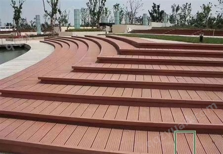 户外塑木木塑地板 阳台浴室庭院DIY花园露台 防腐生态木地砖
