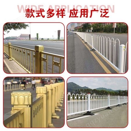 道路公路隔离栅锌钢京式现货市政护栏交通防护隔离栏