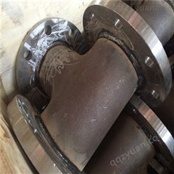 沧州宇航厂家 专业生产 钢制法兰 排泥三通 大口径02S403标准排泥用三通